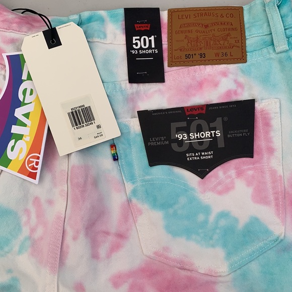 LEVI’S PRIDE 501 '93 CUT-OFF SHORTS - Picture 9 of 11